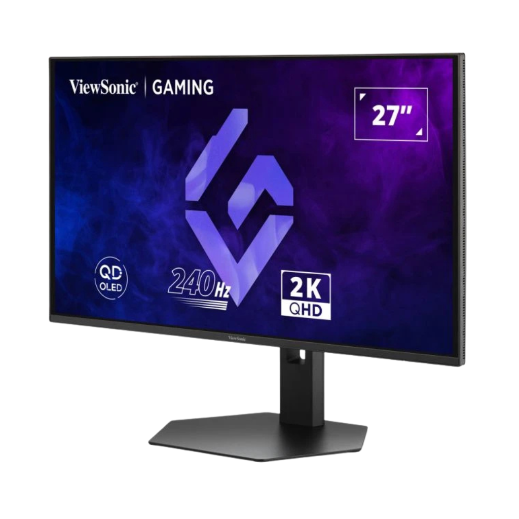ViewSonic XG2738-2k-OLED 27" 240Hz QHD 2560x1440 0.03ms QD-OLED Gaming Monitor with Tilt, Height, Swivel & Pivot Adjustment