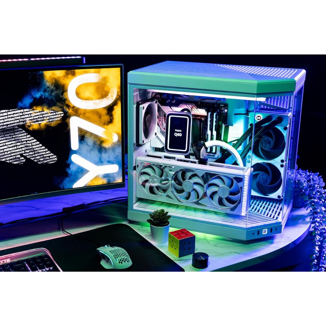 Hyte Y70 Dual Chamber Mid-Tower ATX Modern Aesthetic Case (Black)