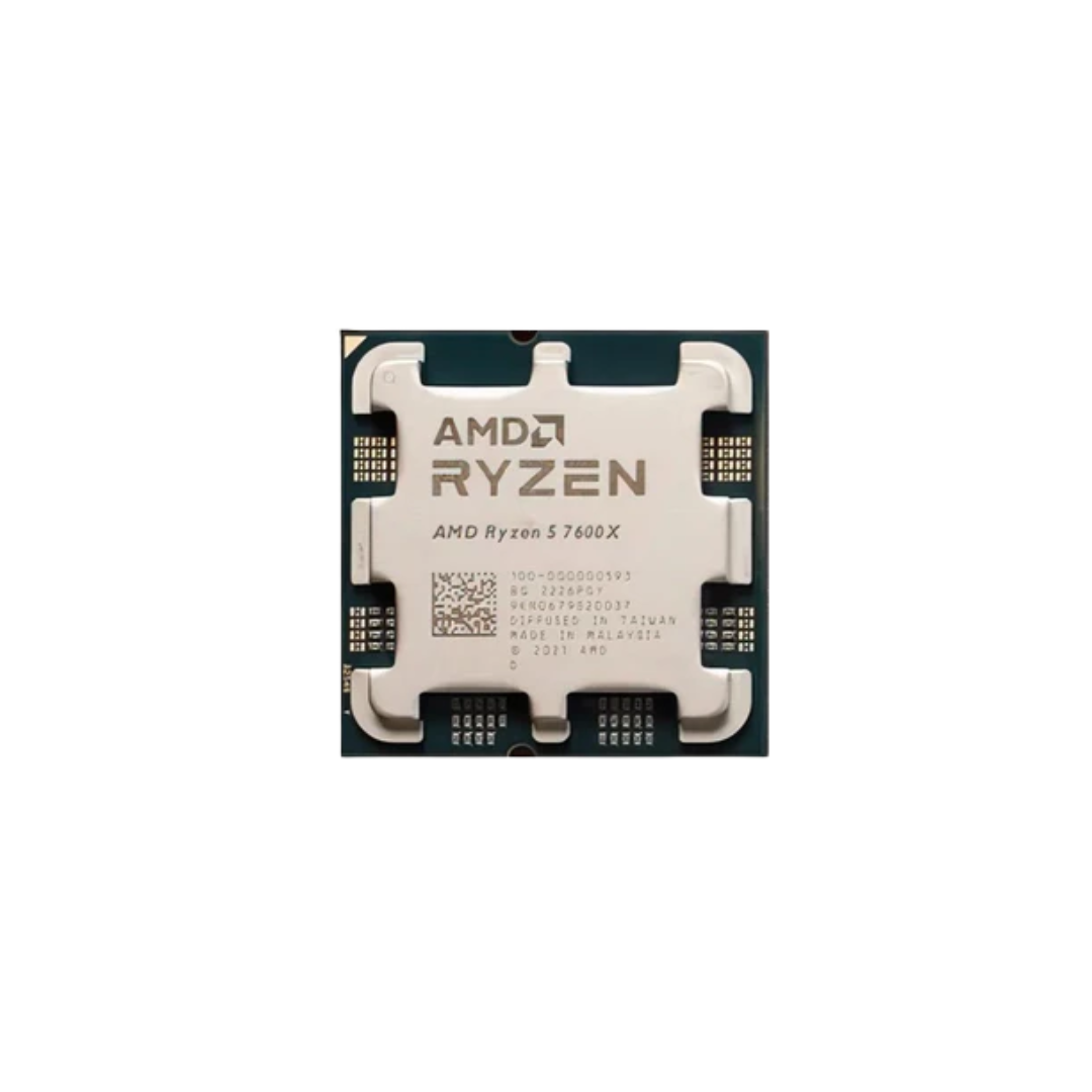 AMD Ryzen 5 7600X (AM5) Processor 4.70-5.30GHZ 6-Core 12-Threads Tray