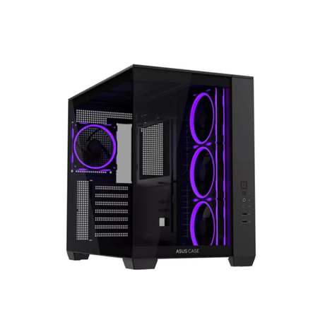 Asus A32 Plus Tempered Glass ATX PC Case with 4 Pre-Installed ARGB Fans ( Black | White )