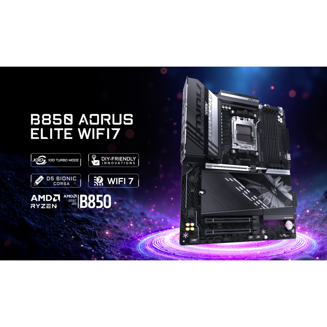 Gigabyte B850 Aorus Elite WiFi7 4*ddr5 ATX AM5