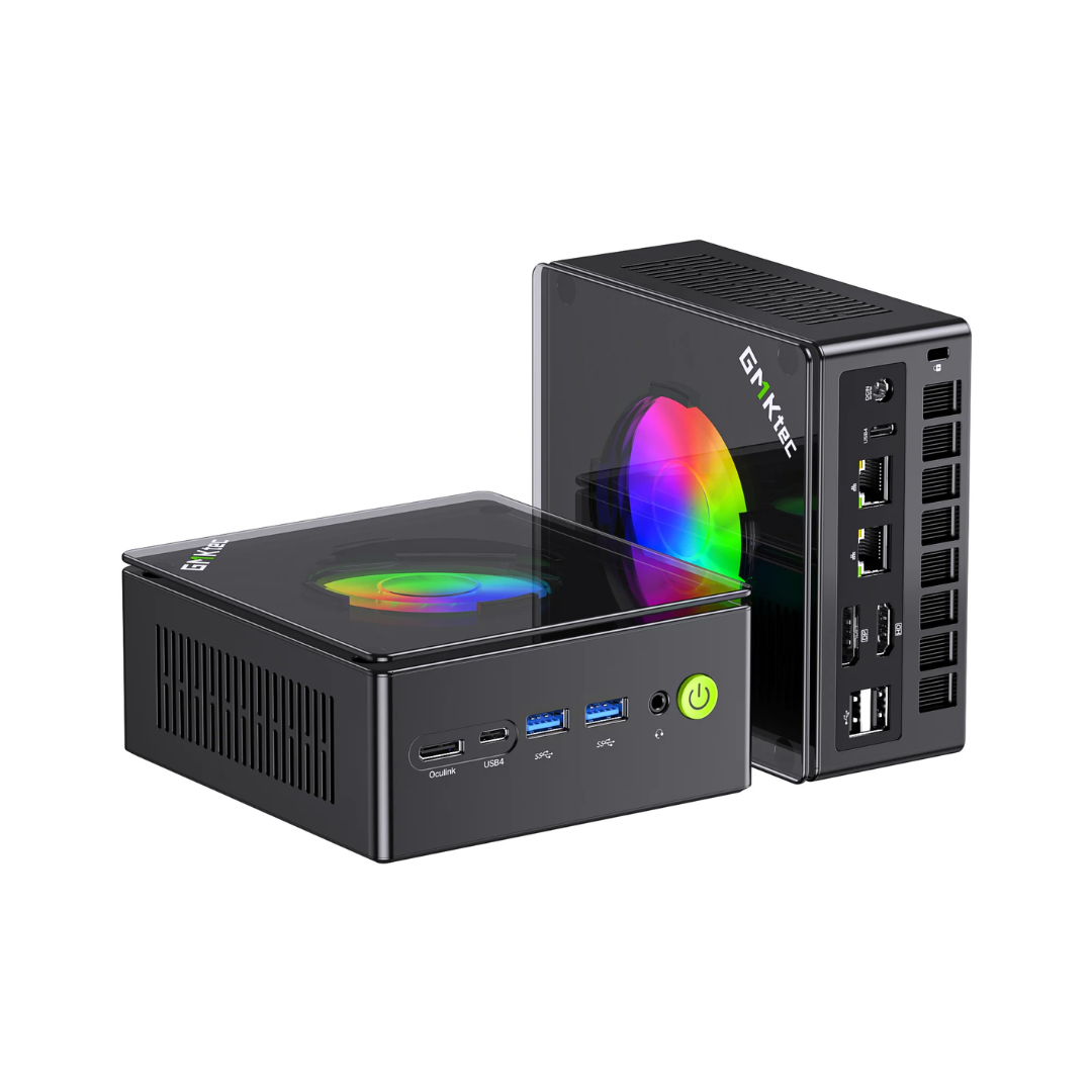 GMKtec K11 Nucbox Mini PC (Black) AMD Ryzen 9 8945HS | 32GB RAM | 1TB SSD | AMD Radeon 780M | Windows 11 Pro