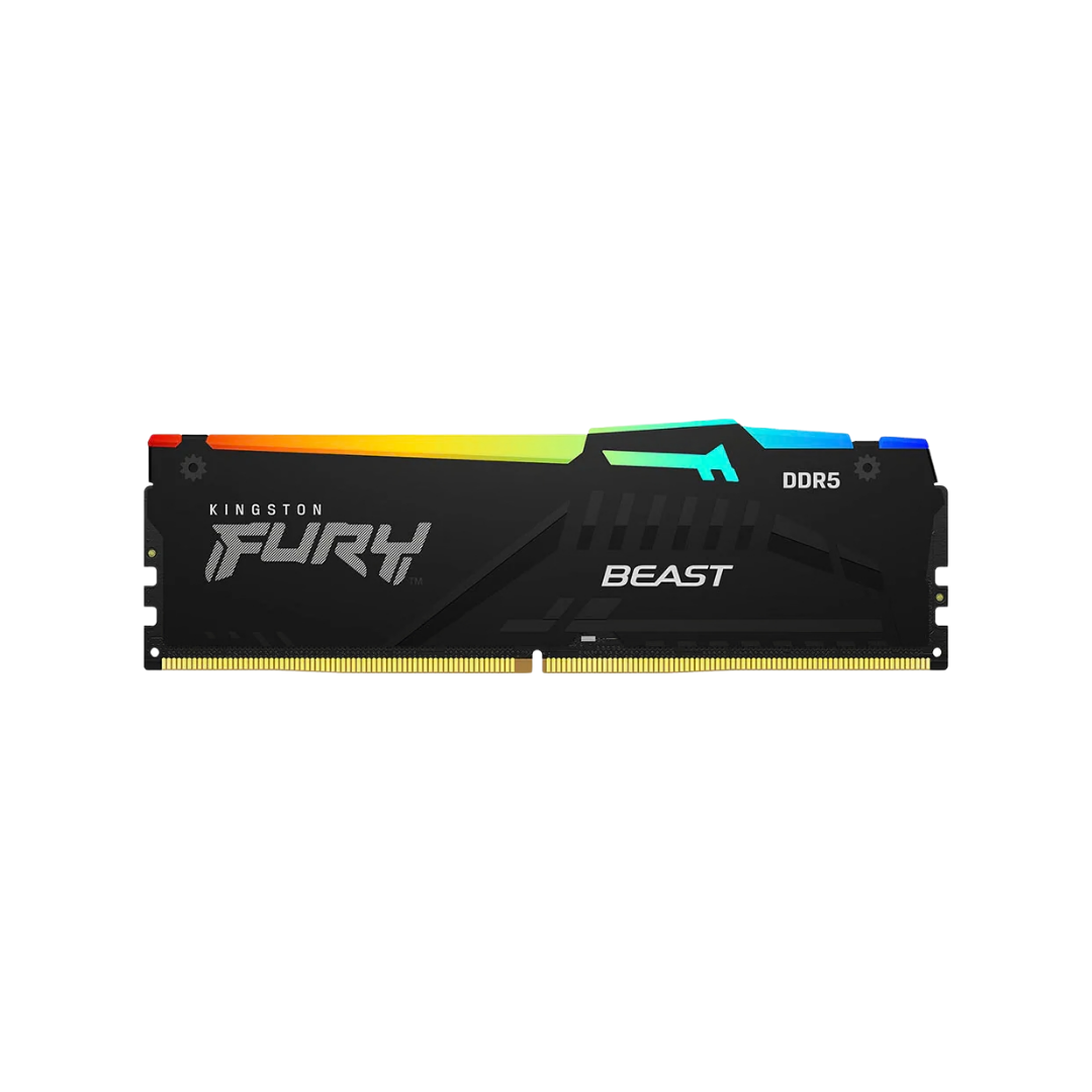 Kingston Fury Beast 16GB single DDR5 6000MTs CL36 KF560C36BBE2A-16 Desktop Memory