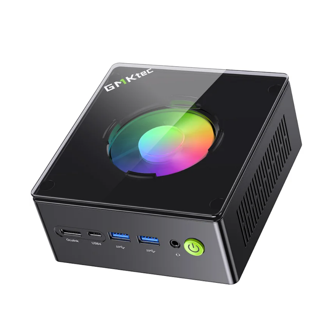 GMKtec K11 Nucbox Mini PC (Black) AMD Ryzen 9 8945HS | 32GB RAM | 1TB SSD | AMD Radeon 780M | Windows 11 Pro