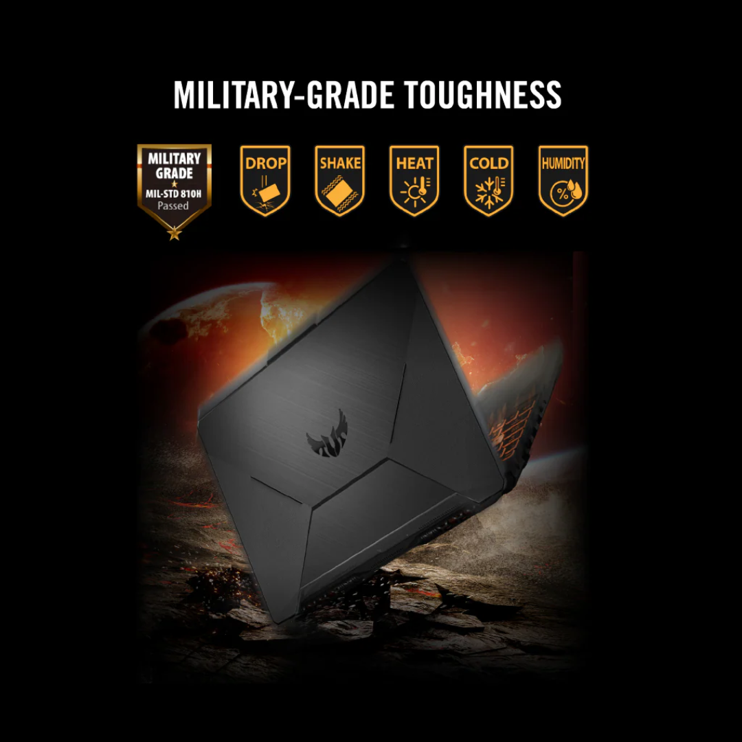 Asus TUF A15 FA506NFR-HN005W Gaming Laptop (Graphite Black) | 15.6" FHD (1920x1080) IPS 144Hz | Ryzen 7 7435HS | 8GB RAM | 512GB SSD | RTX 2050 | Windows 11 Home + Asus Backpack