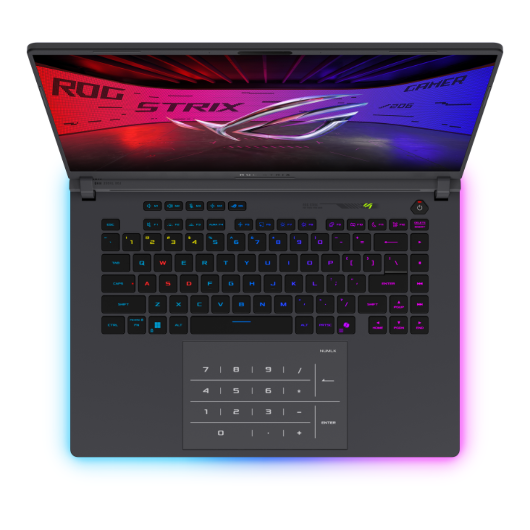 Asus ROG Strix G16 G615JMR-S5130WSM Gaming Laptop (Volt Green) | 16" 2.5K (2560x1600) 240Hz IPS | Core i7-14650HX | 16GB RAM | 1TB SSD | RTX 5060 | Windows 11 Home | MS Office Home 2024 | MS 365 Basic | ROG Strix Impact Mouse + ROG Backpack