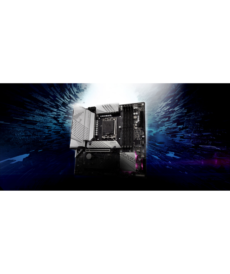 Gigabyte B760M Aorus Elite AX DDR5 LGA1700 Motherboard