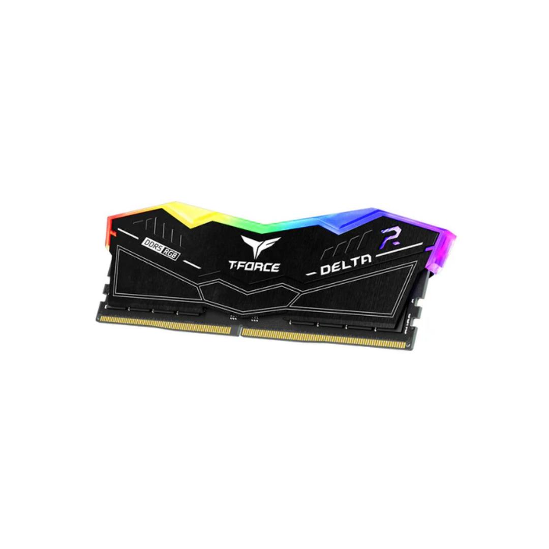 T-Force Delta RGB 16GB single Black DDR5 6000MT/s Desktop Memory FF3D516G6000HC38J01