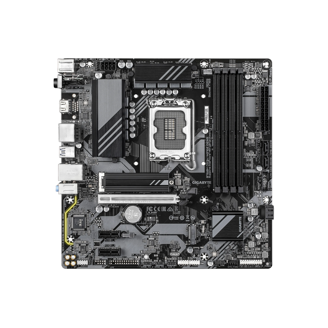 Gigabyte B760M DS3H WiFi6E Gen5 DDR5 LGA 1700 Motherboard
