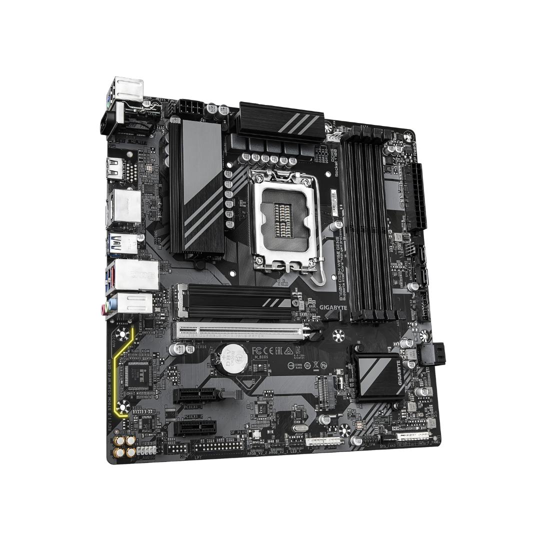 Gigabyte B760M DS3H WiFi6E Gen5 DDR5 LGA 1700 Motherboard