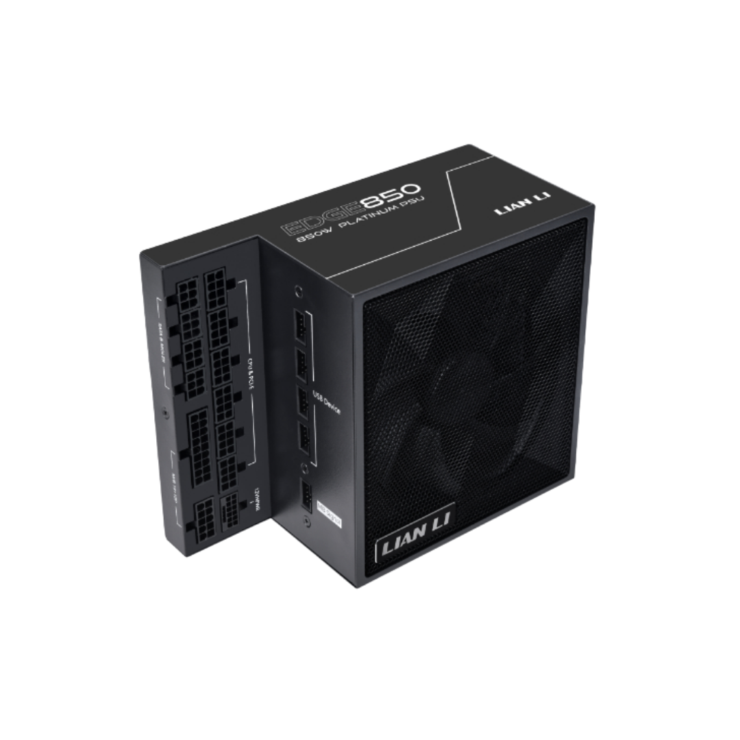 Lian Li Edge EG0750G 750W 80+ GOLD ATX3.1 PCIe5.1 L-shape for dual chamber Full Modular Power Supply G9P.EG0750G.B000