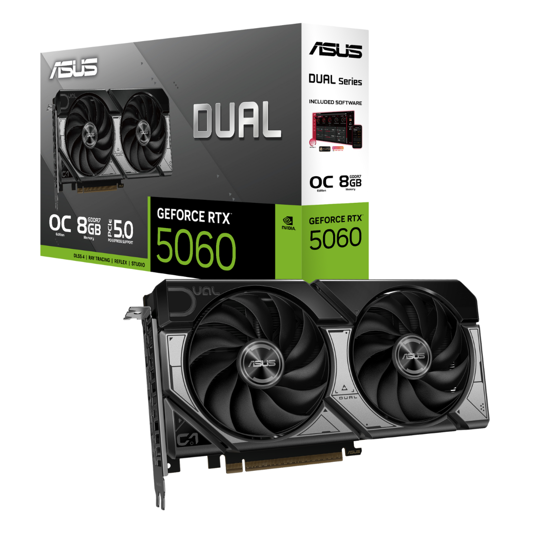 Asus RTX 5060 Dual OC 8GB DUAL-RTX5060-O8G Graphics Card