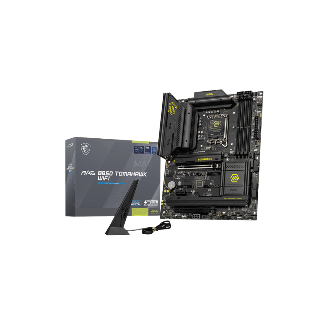 MSI MAG B860 Tomahawk WiFi 4*D5 ATX LGA1851 Motherboard