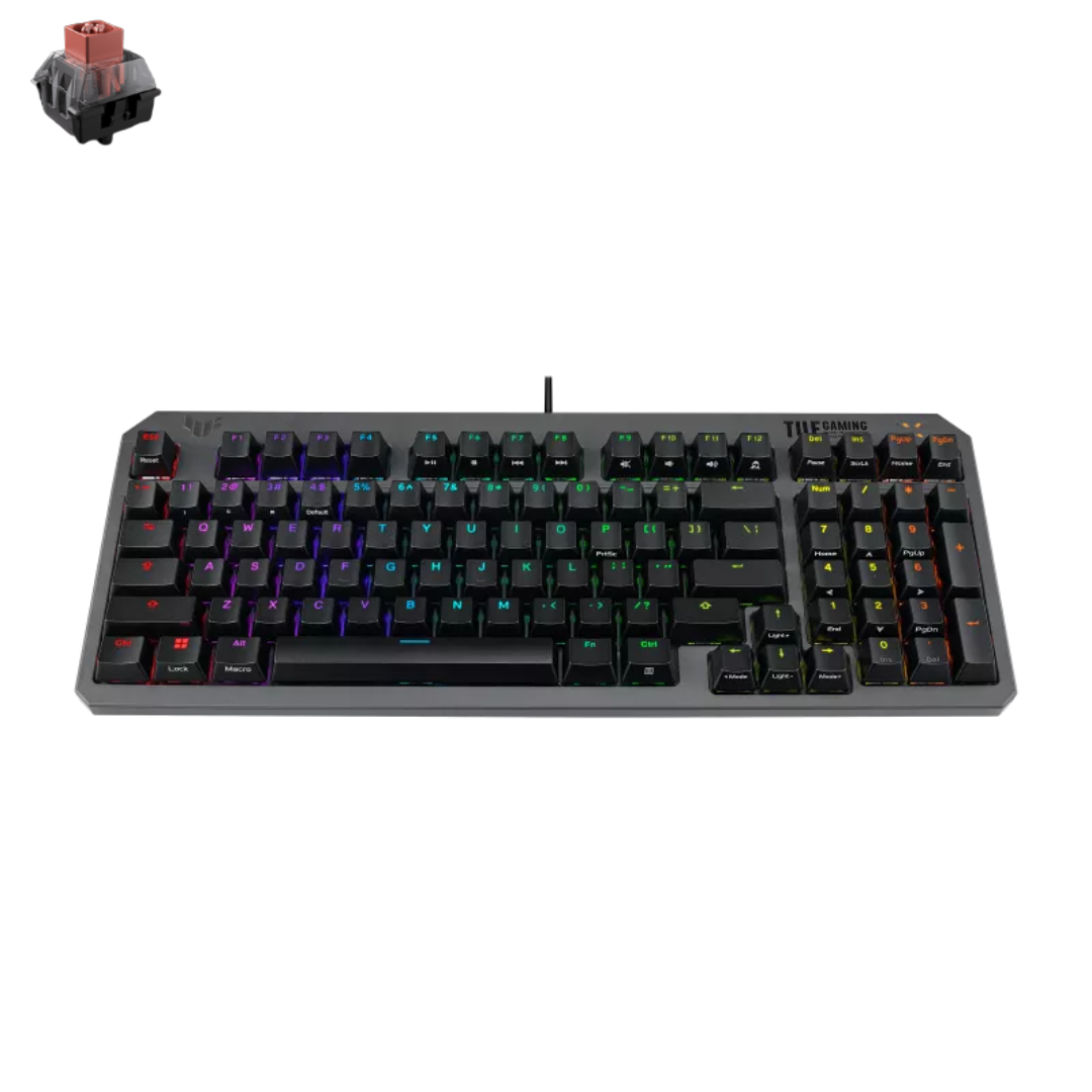 Asus TUF Gaming K3 Gen II RGB Wired Optical Mechanical Keyboard RA07