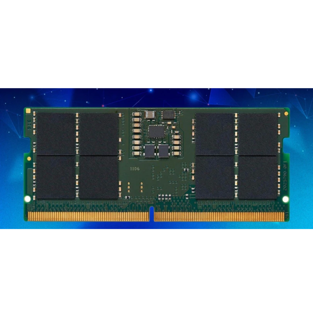 Kingston SoDimm 16GB DDR5 5200MTs Laptop Memory KVR52S42BS8-16