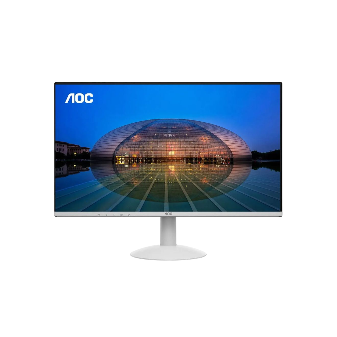 AOC 24B30H3/BW White 23.8" IPS 120Hz FHD (1920x1080) 1ms AdaptiveSync VGA Hdmi Gaming Monitor