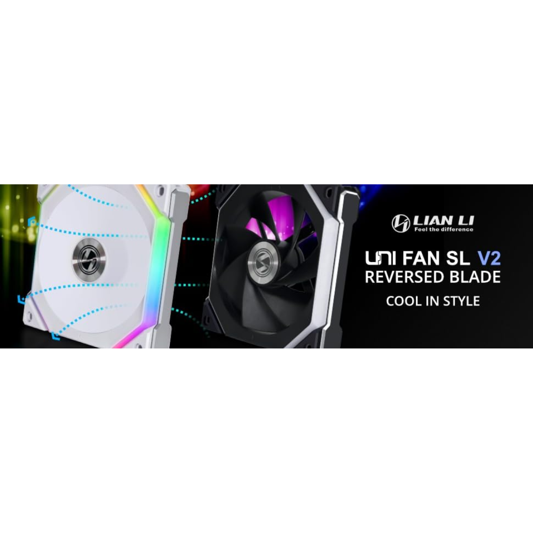 Lian Li Unifan SL-INFINITY RGB 120 Reverse White UF-RSL120V2-1W