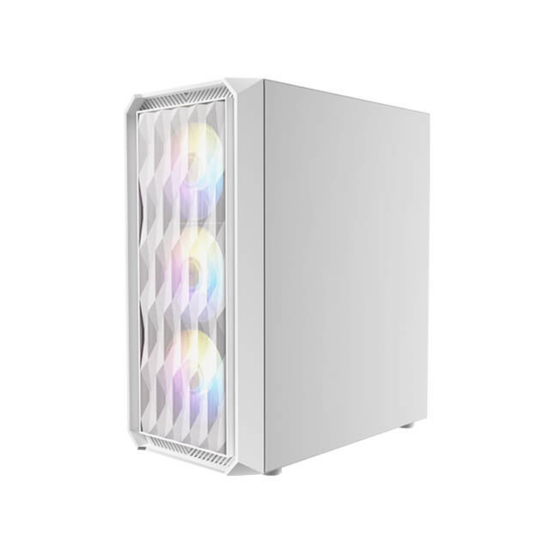 Antec NX292 Elite White TG ATX Case (Rainbow Fan 3*120mm + 1*120mm)