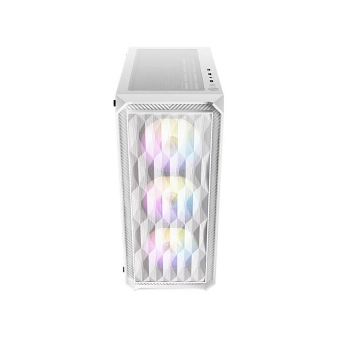Antec NX292 Elite White TG ATX Case (Rainbow Fan 3*120mm + 1*120mm)