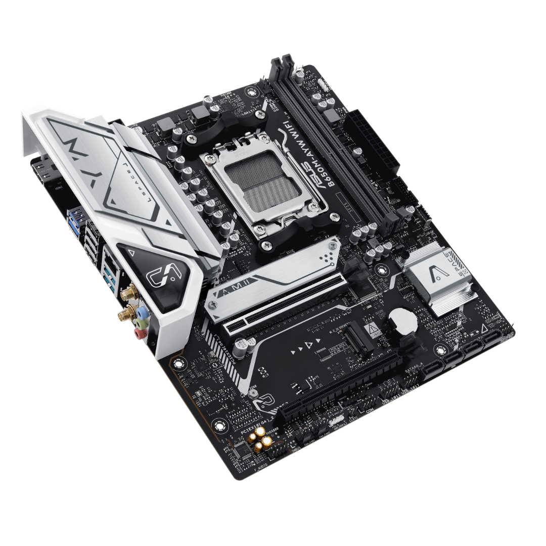 Asus B650M-AYW WiFi DDR5 PCIe 5.0 M.2 mATX AMD Motherboard