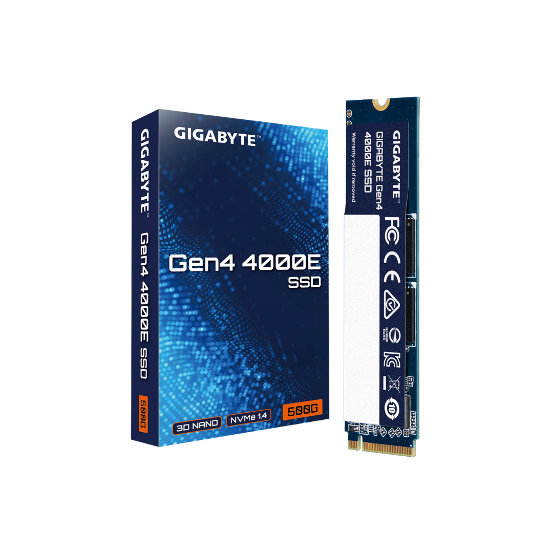 Gigabyte Gen4 4000E NVME M.2 PCIE 4.0x4 2280 SSD ( 250GB GP-G440E250G | 500GB GP-G440E500G )