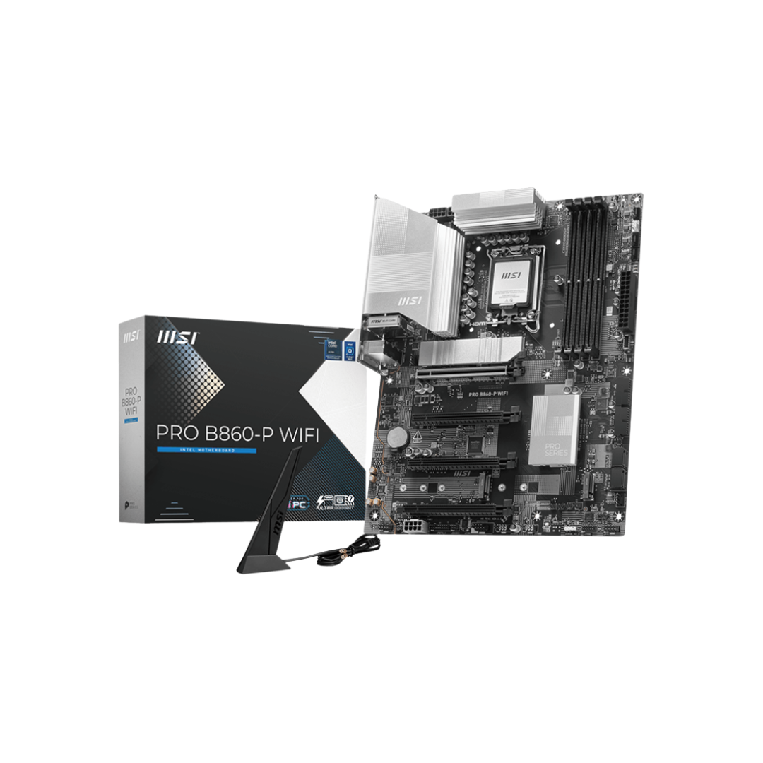 MSI Pro B860-P WiFi 4*D5 ATX LGA1851 Motherboard