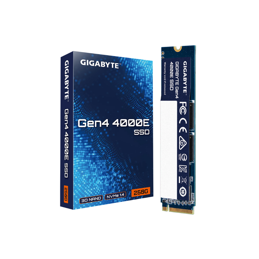 Gigabyte Gen4 4000E NVME M.2 PCIE 4.0x4 2280 SSD ( 250GB GP-G440E250G | 500GB GP-G440E500G )