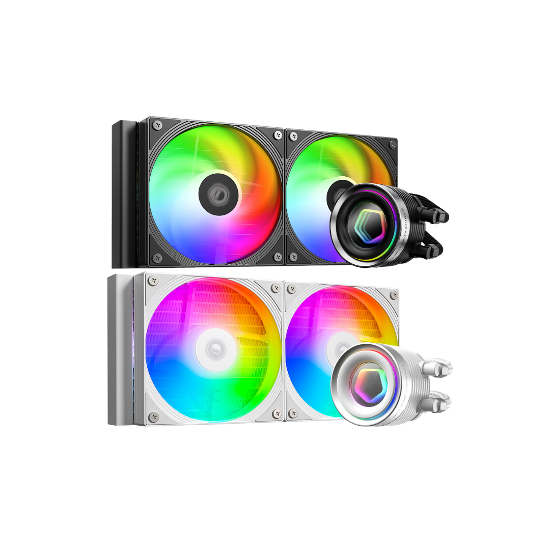 ID Cooling FX240 INF ARGB 240mm Water Cooler (Black | White)