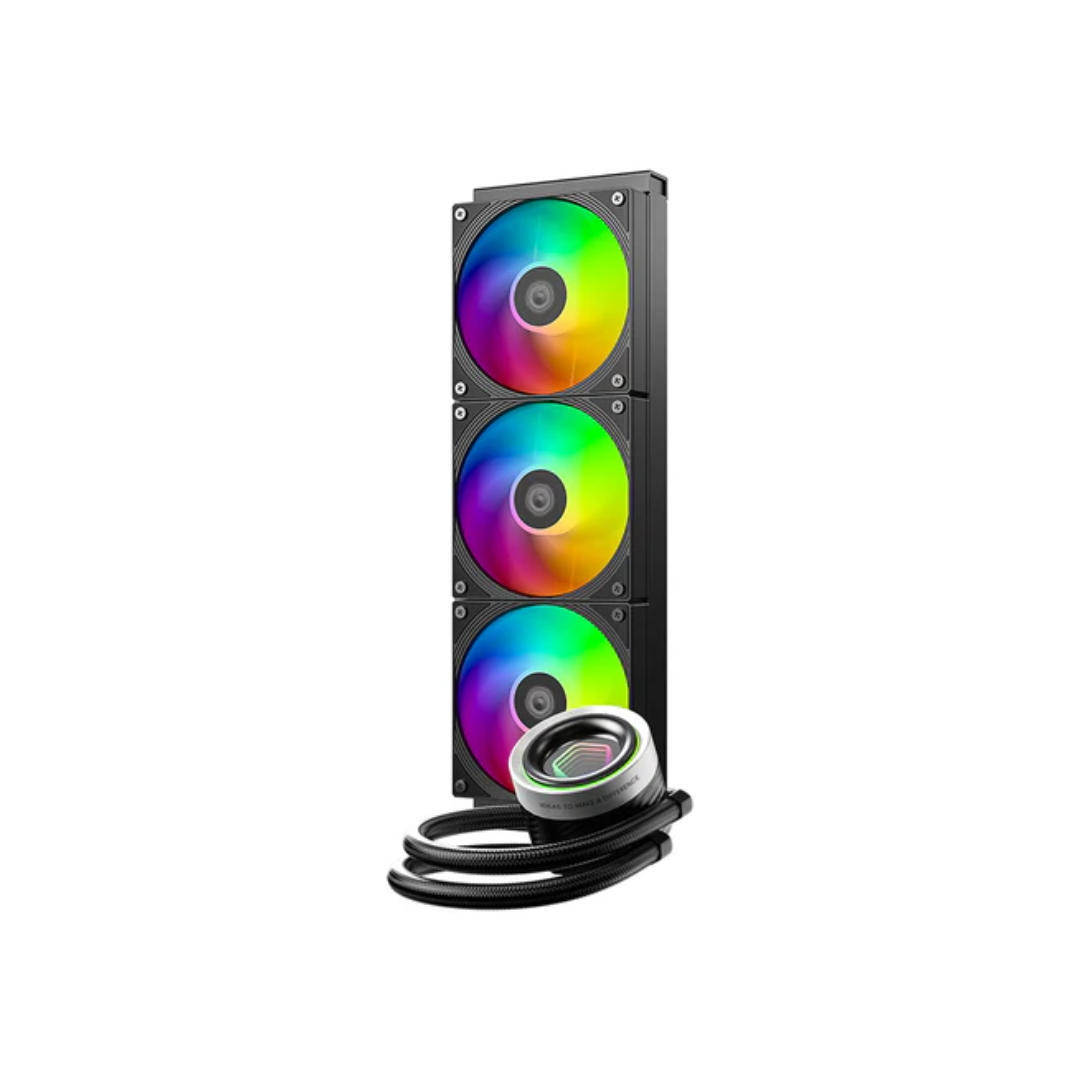ID Cooling FX360 LCD ARGB Black 360mm Water Cooler