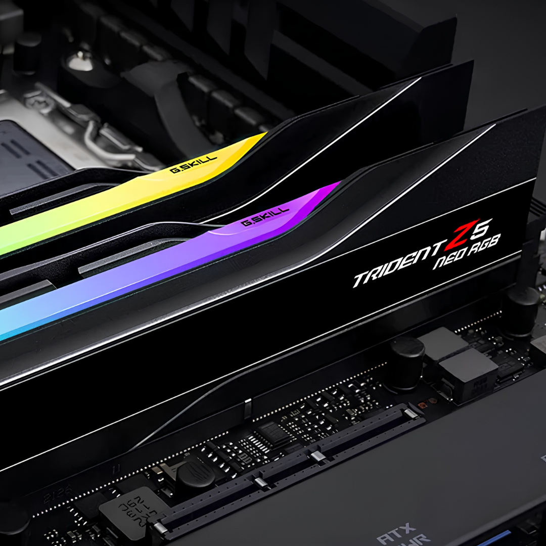 G.Skill Trident Z5 Neo RGB 64GB 2x32GB DDR5 6000MT/s CL30-40-40-96 1.40V AMD EXPO Desktop Memory F5-6000J3040G32GX2-TZ5NR