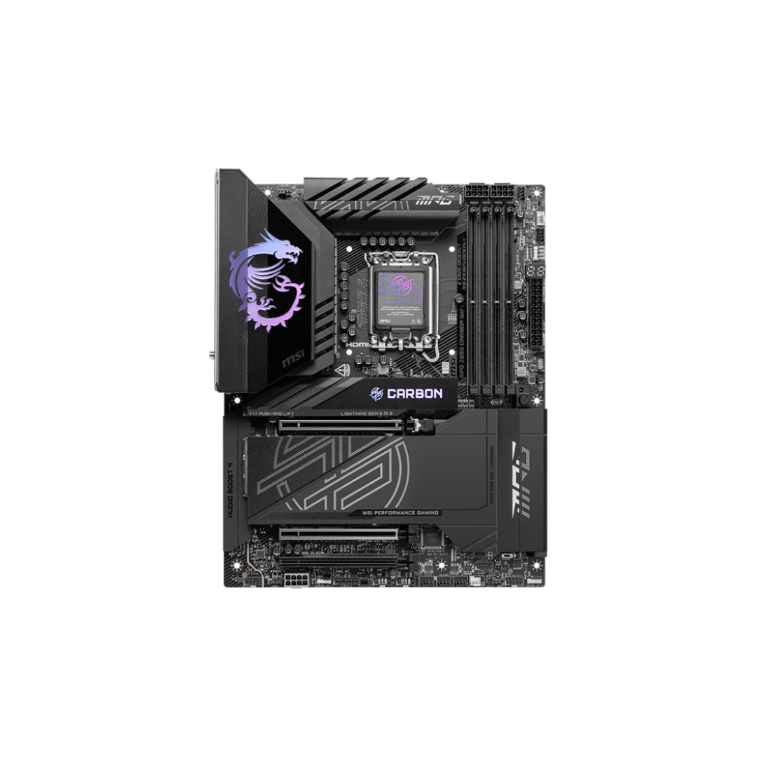 MSI MPG Z890 Carbon WiFi 4*D5 ATX LGA1851 Motherboard