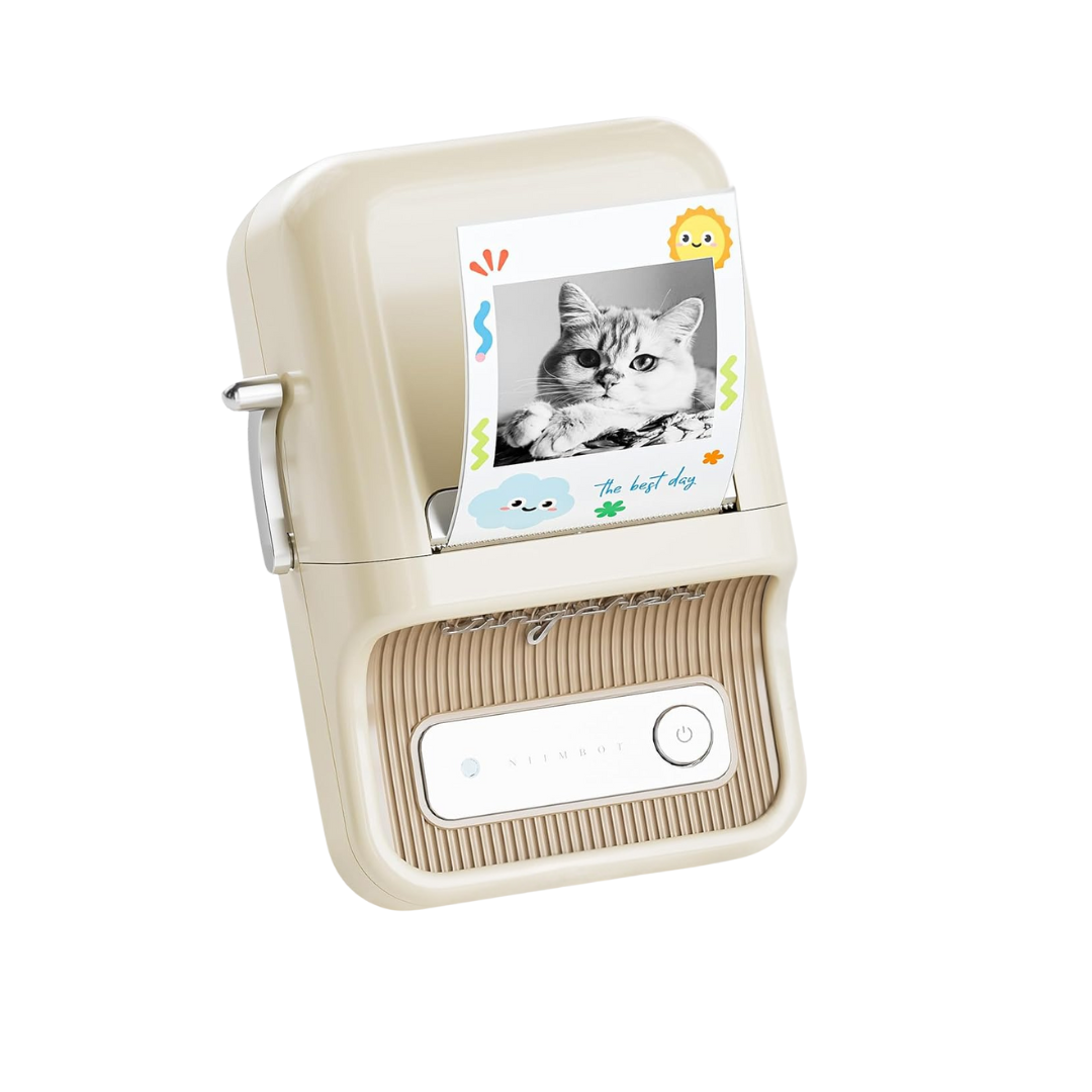 Niimbot B21S Pro Portable Smart Label Thermal Printer White