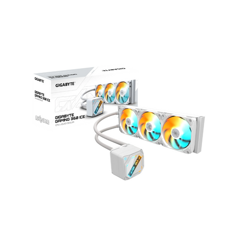 Gigabyte Gaming 360 ICE AIO 3x120mm EZ-CHAIN ARGB FAN WHITE GP-GIGABYTE-GME-360I