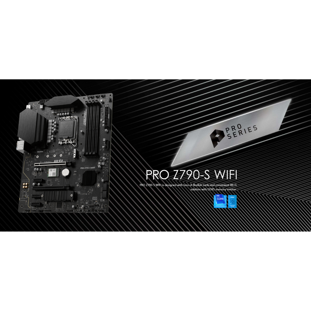 MSI Pro Z790-S WiFi 4*DDR5 (LGA 1700) Motherboard
