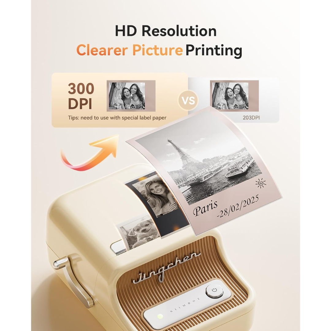 Niimbot B21S Pro Portable Smart Label Thermal Printer White