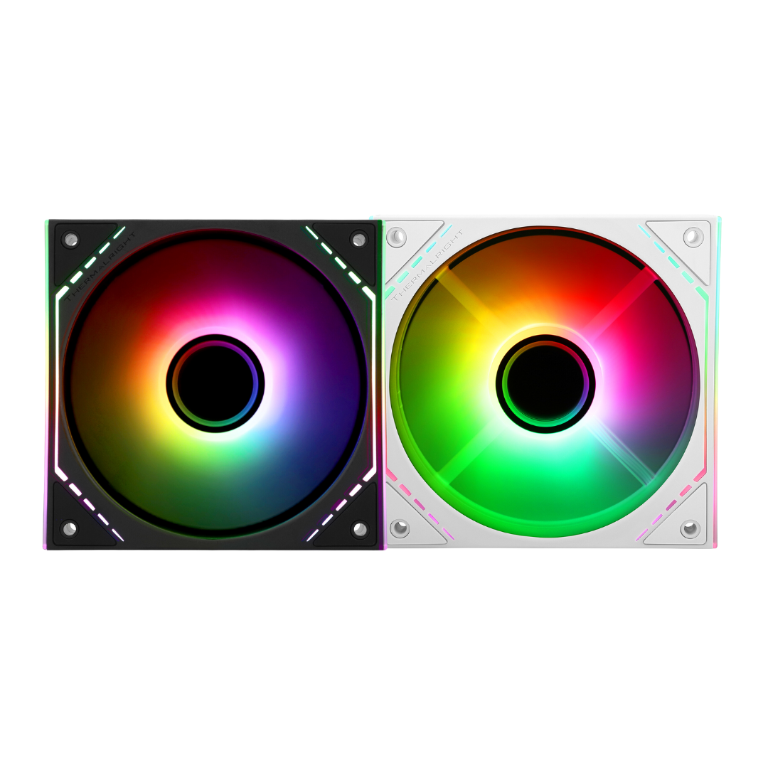 Thermalright ARGB Reverse Fan TL-M12R-S Black | TL-M12RW-S White