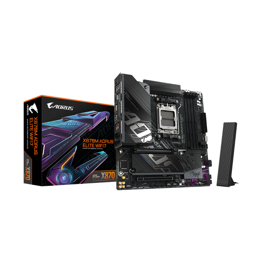 Gigabyte X870M AORUS ELITE WiFi7 DDR5 AM5 Motherboard