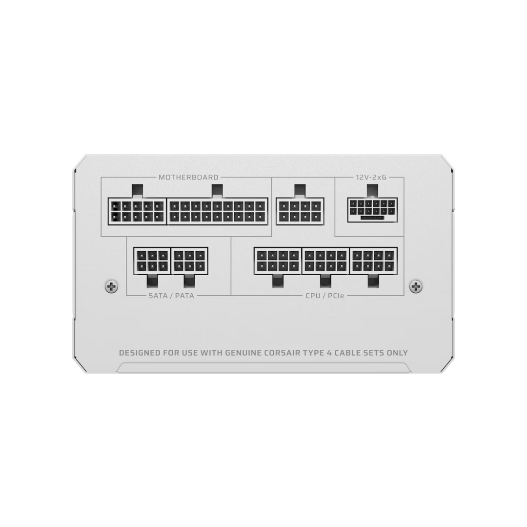 Corsair RME1000e White 1000w 80+ GOLD ATX3.1 Power Supply CP-9020294-NA