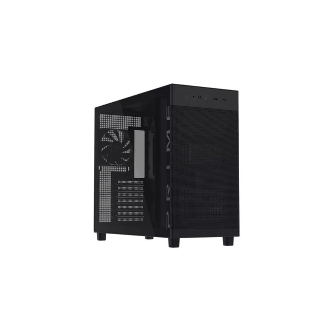 Asus Prime AP303 Tempered Glass ATX PC Case ( Black | White )
