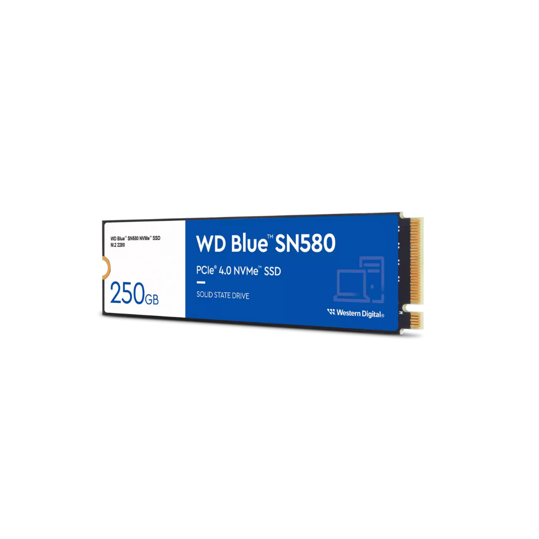 Western Digital M.2 Blue 250GB SN580 NVME SSD Gen4 WDS250G3B0E