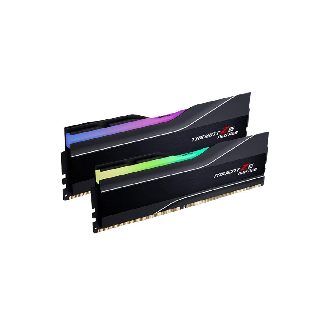 GSkill Trident Z5 Neo RGB 32GB 2x16GB DDR5 6000 MT/s CL26-36-36-96 1.45V AMD EXPO Desktop Memory F5-6000J2636H16GX2-TZ5NR