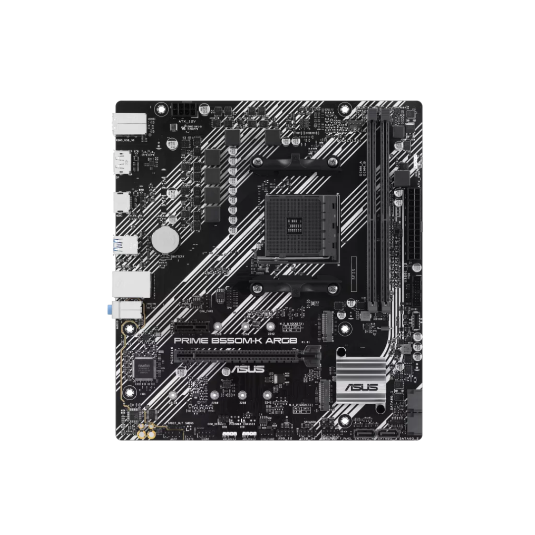 Asus Prime B550M-K ARGB AM4 Motherboard