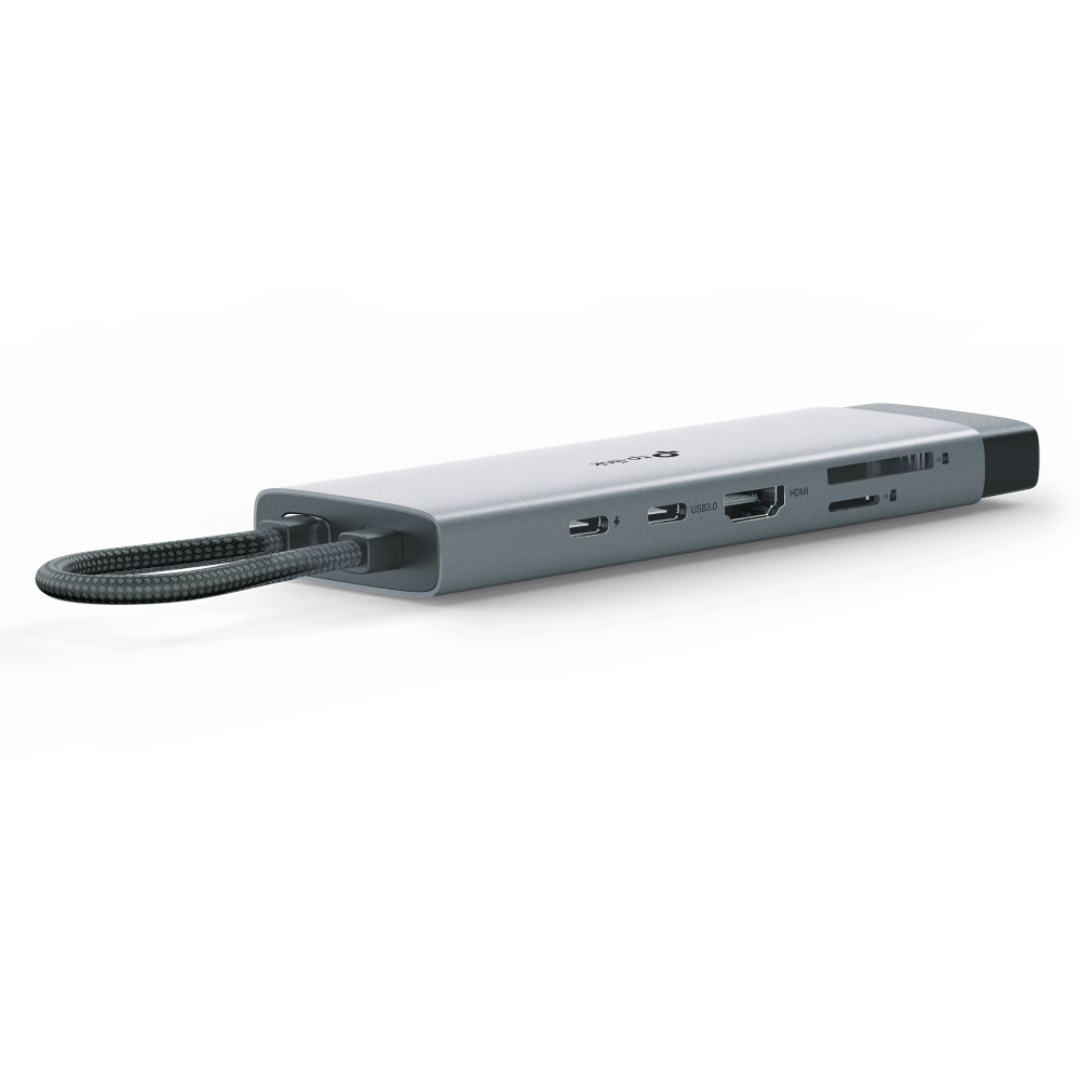 TP-Link UH9120C USB 3.0 Type-C 9-in-1 Portable USB Hub | USB-C Hub | Gigabit | SD & microSD UHS-I | 100W Fast Charging