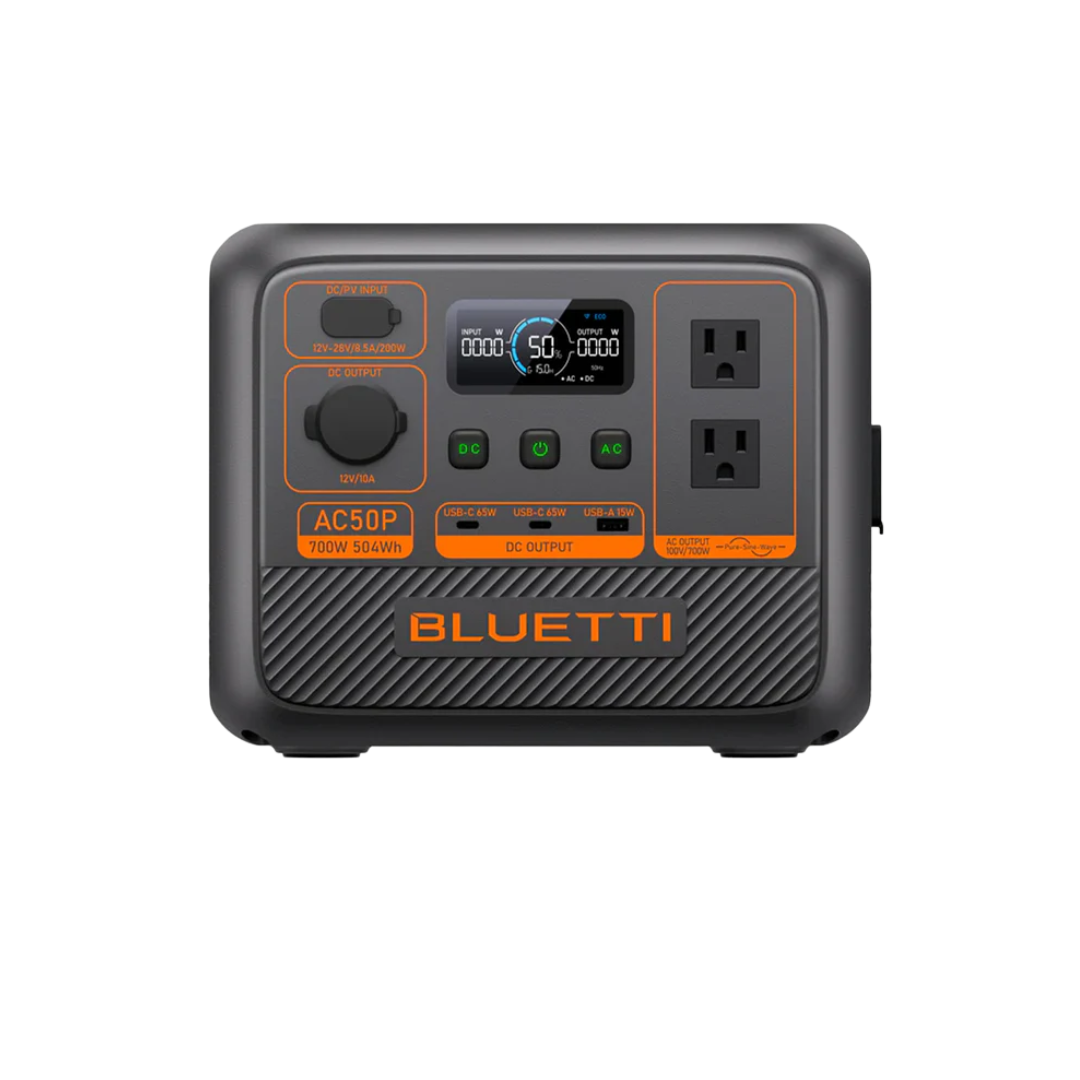 BLUETTI AC50P Portable Power Station | 700W 504Wh