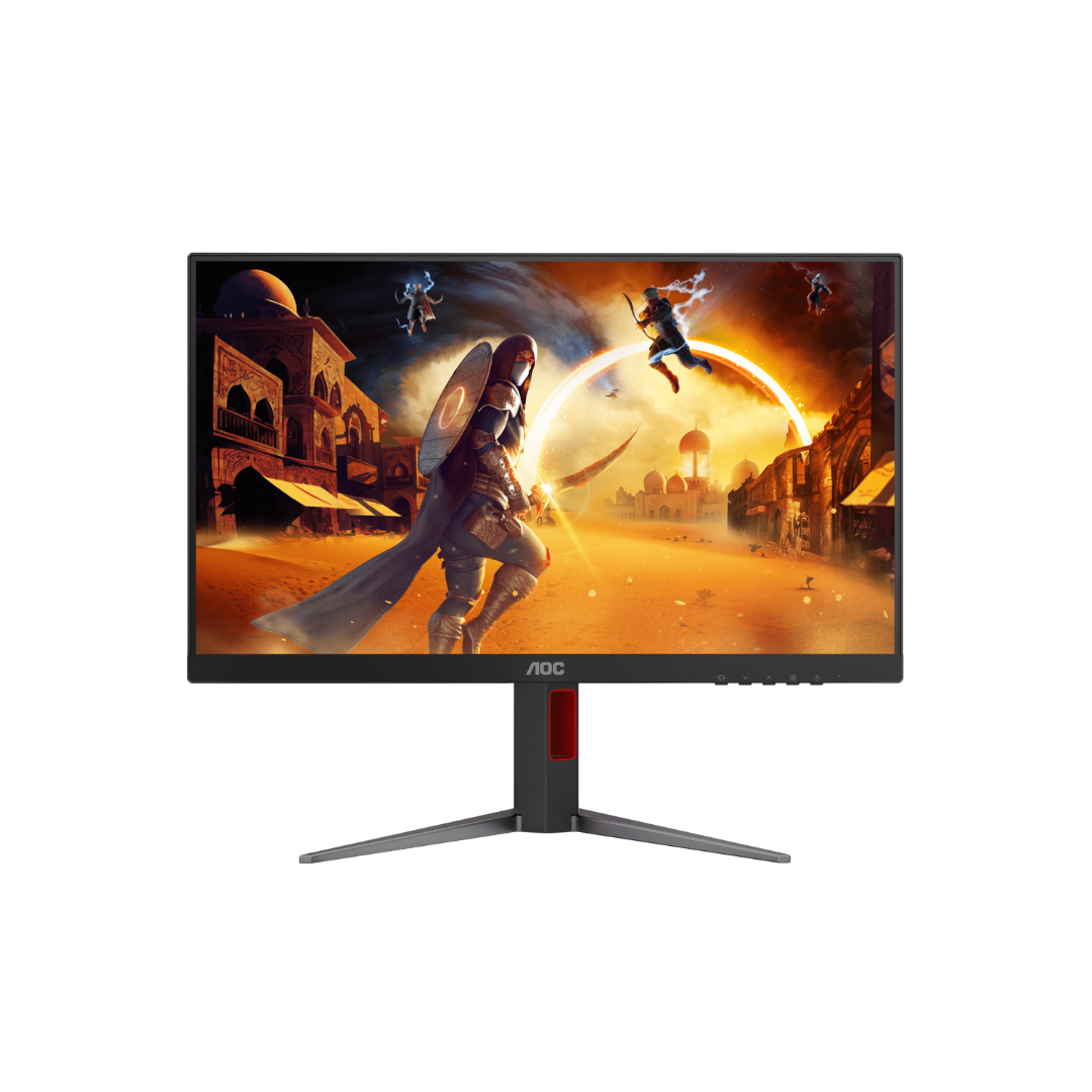 AOC 24G4H 24" IPS 200Hz FHD 1920x1080 0.3Ms Adaptive-Sync Gaming Monitor with Height / Tilt / Swivel / Pivot Adjustment