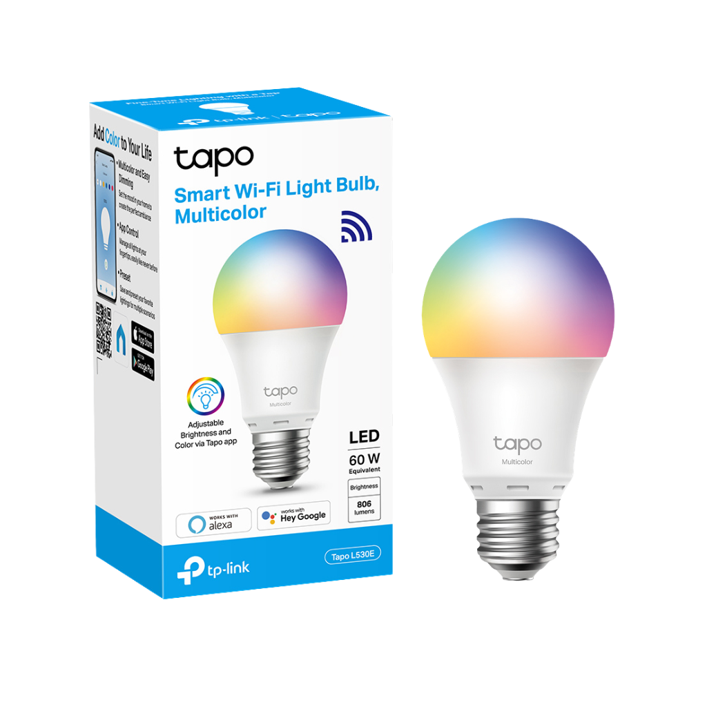 TP-Link Tapo L530E Smart Multicolor Smart Wi-Fi Light Bulb