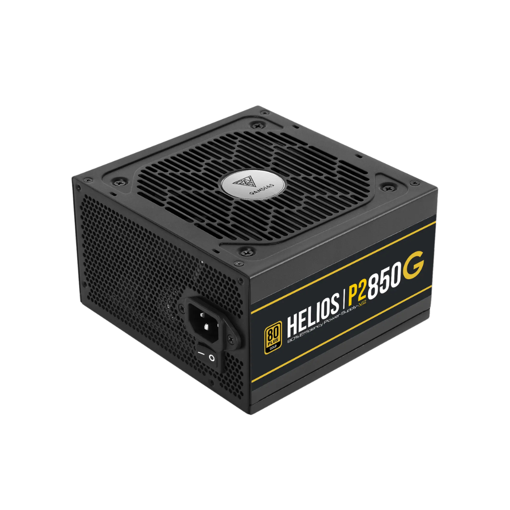 Gamdias HELIOS P2-850G v2 80+ GOLD 850W ATX3.1 PCIe Gen 5.1 Power Supply