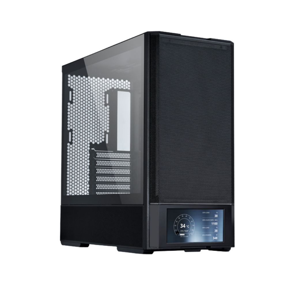 Lian Li Lancool 207 Digital Black Compact ATX PC Case G99.LAN207DX.00