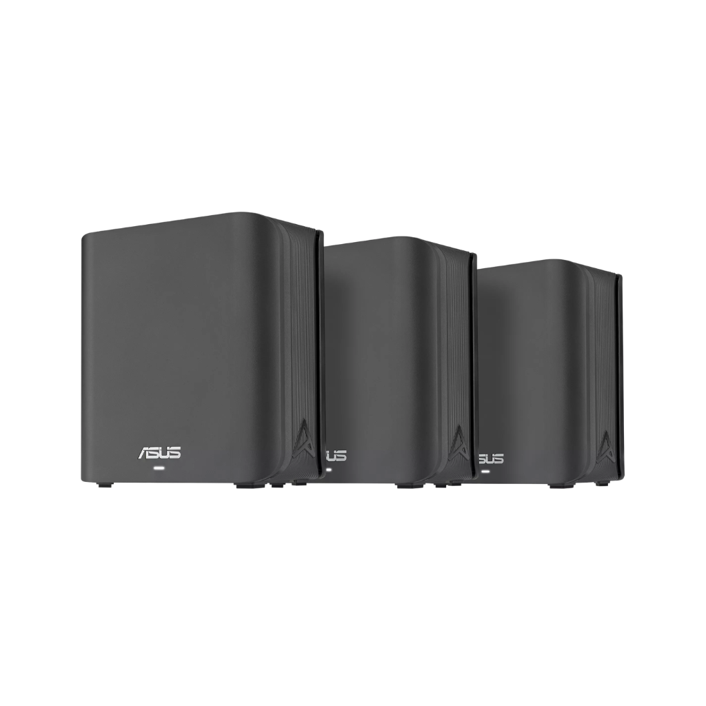 Asus ZenWiFi BD4 BE3600 Black 3-Pack Dual-Band WiFi 7 Whole Home Mesh System Extendable Router B-3-PK