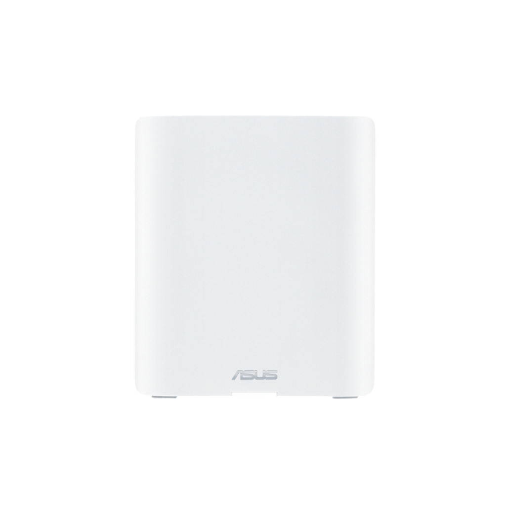 Asus ZenWiFi BT8 1-Pack White WiFi7 Tri-Band Be14000 Aimesh Extendable Router W-1-PK